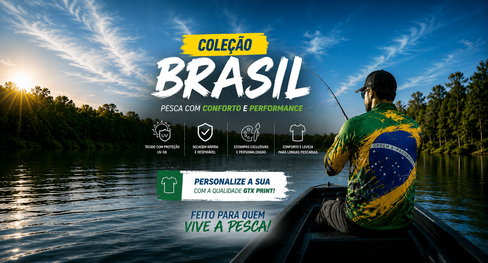 Pesca Esportiva Brasil - GTX Print