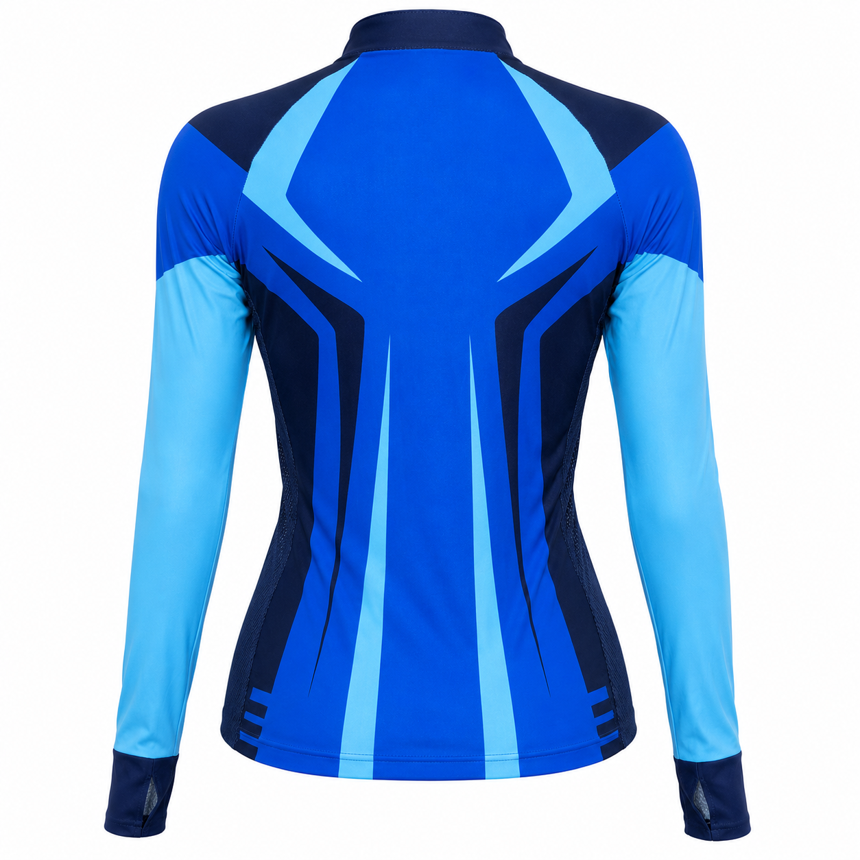 Camisa de Pesca Feminina Blue River com Zíper e Proteção UV50+