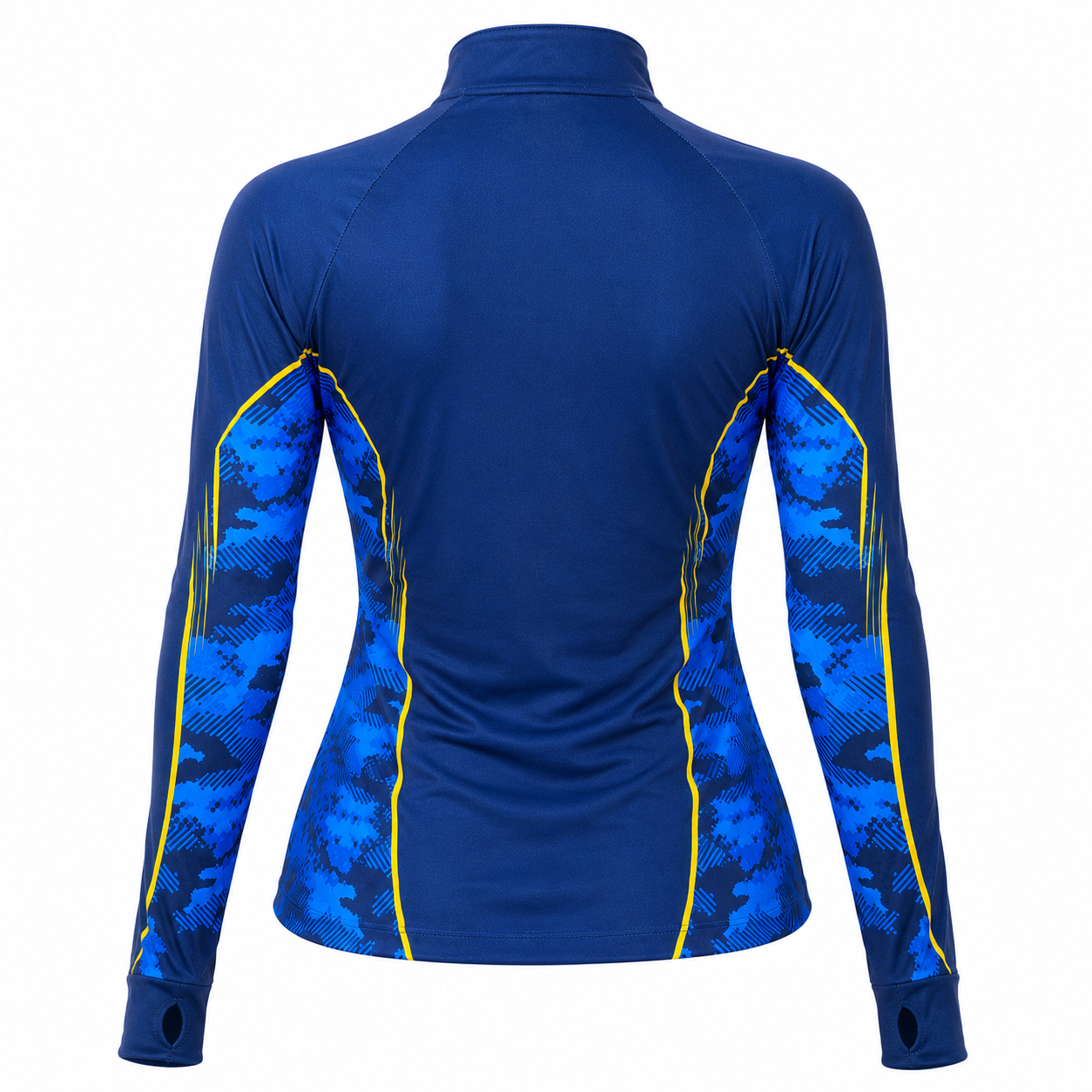 Camisa de Pesca Feminina Golden River com Zíper e Proteção UV50+
