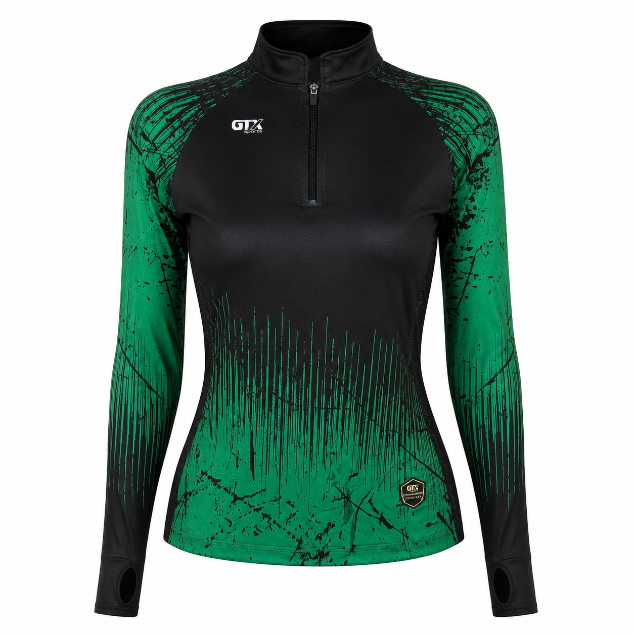 Camisa de Pesca Feminina Wild Brasil com Zíper e Proteção UV50+