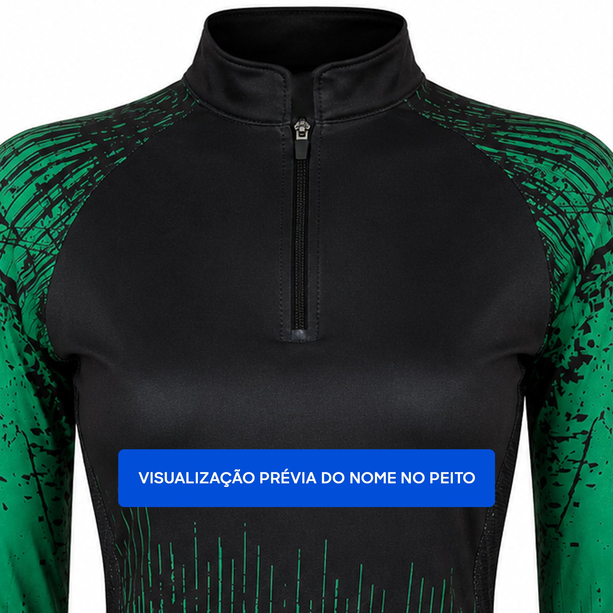 Camisa de Pesca Feminina Wild Brasil com Zíper e Proteção UV50+