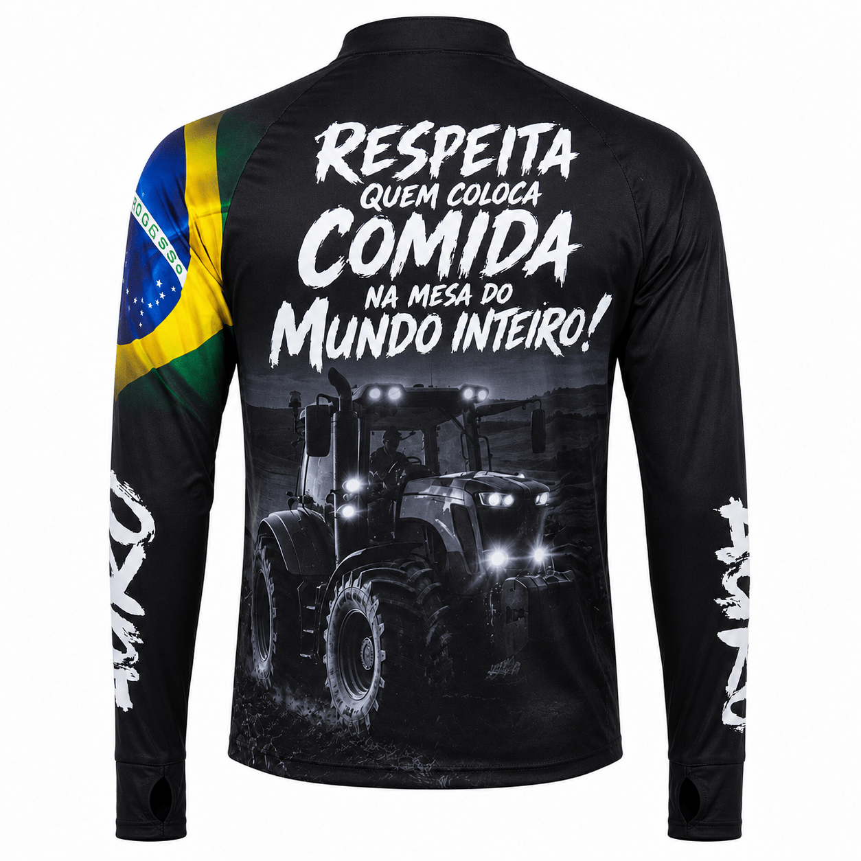Camisa Agro Field Legacy com Zíper e Proteção UV50+ - GTX Print