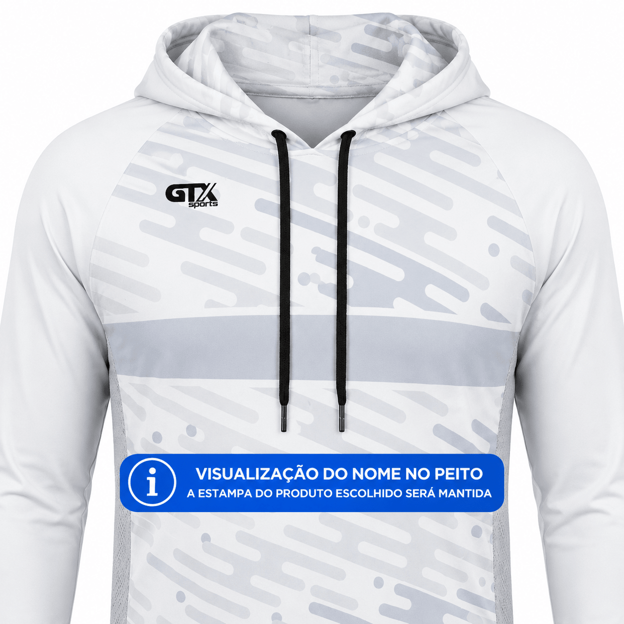 Camisa de Pesca Arctic Wave com Capuz e Proteção UV50+ - GTX Print