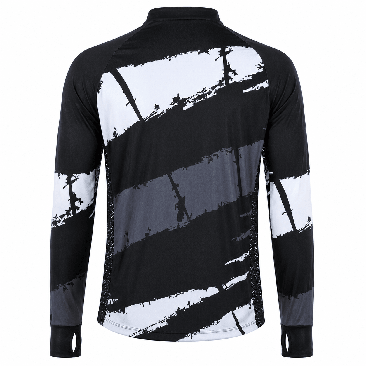 Camisa de Pesca Black Tide com Zíper e Proteção UV50+ - GTX Print