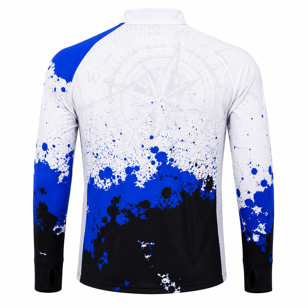 Camisa de Pesca Golden Strike com Zíper e Proteção UV50+ - GTX Print