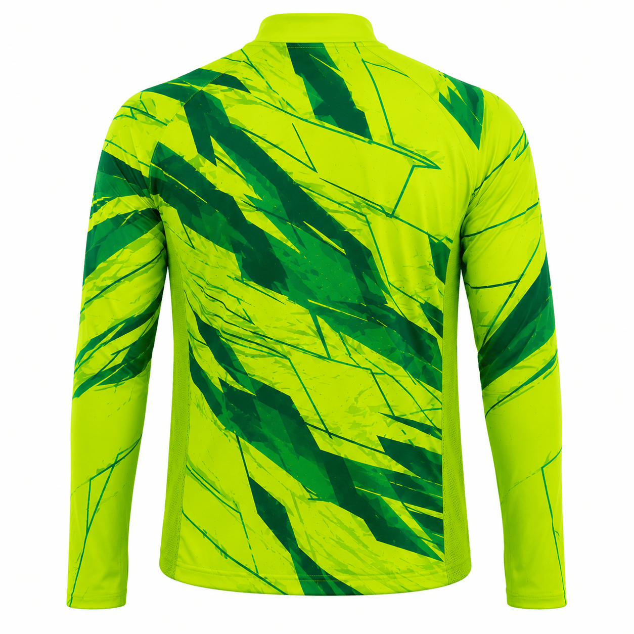 Camisa de Pesca Lime Storm com Zíper e Proteção UV50+ - GTX Print