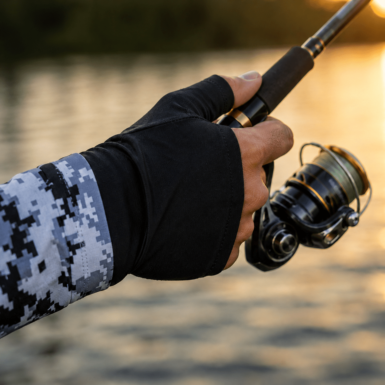 Camisa de Pesca Masculina com Capuz Robalo da Serra e Proteção UV50+ - GTX Print