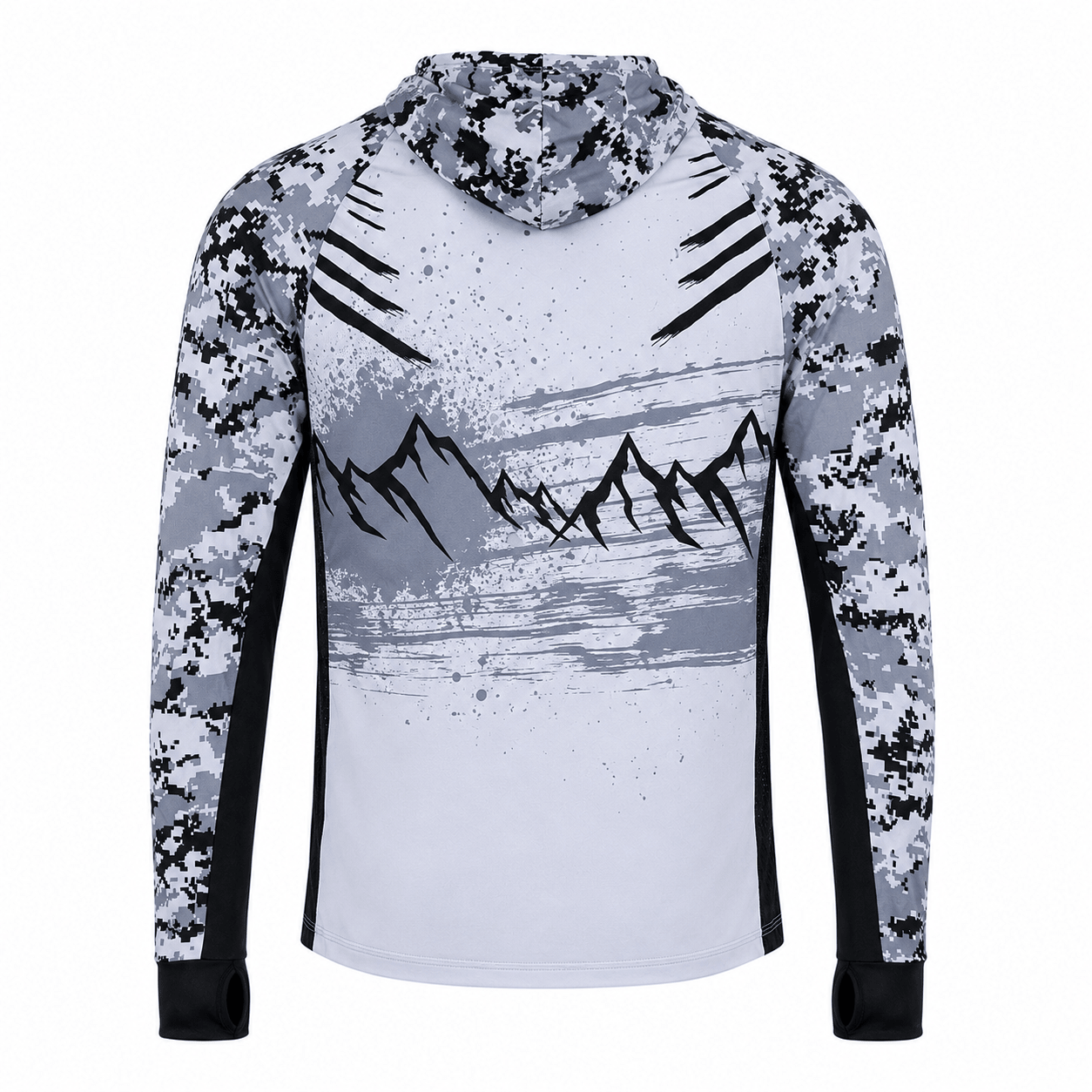 Camisa de Pesca Masculina com Capuz Robalo da Serra e Proteção UV50+ - GTX Print