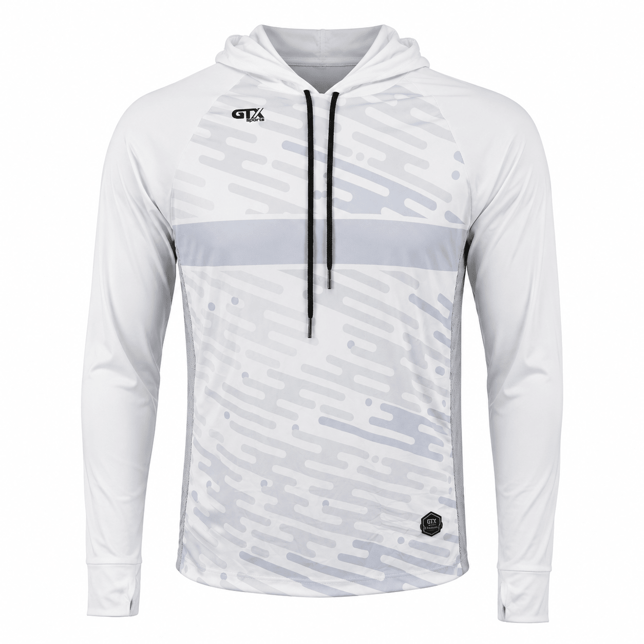 Camisa de Pesca Arctic Wave com Capuz e Proteção UV50+
